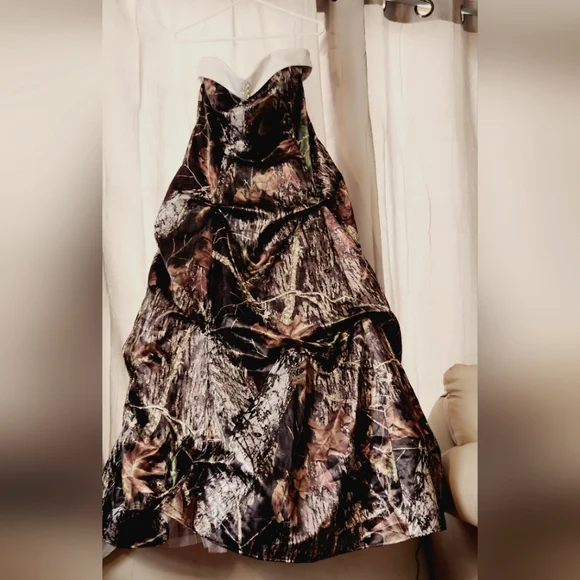 Mossy Oak | Dresses | Camo Vdweddinggrad Dress | Poshmark
